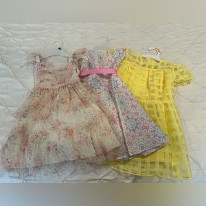Lot of 3 Little Angles 3T Dresses from Bloomingdales - excellent condition